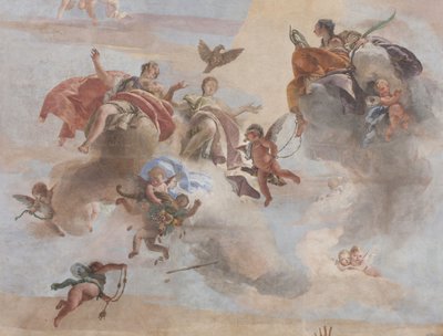 悪魔の堕落、スキピオの物語、詳細、1731年（3498337の詳細） 作： Giovanni Battista Tiepolo